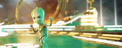 dancing groot